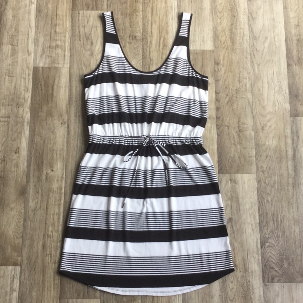 Jersey by Jacob - Striped Sleeveless Dress